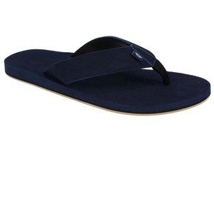 Mens DOCKERS Prem Brushed EVA Flip Flops Sandals Size L 10/11 XL 12/13 Navy NWT